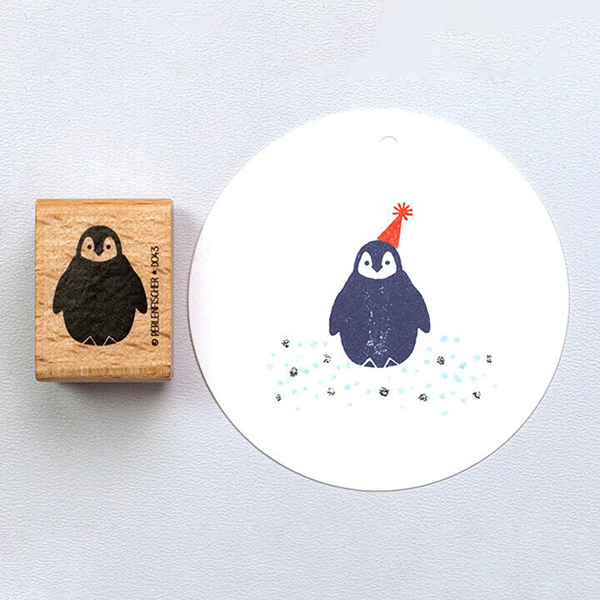 RUBBER STAMP // BABY PENGUIN