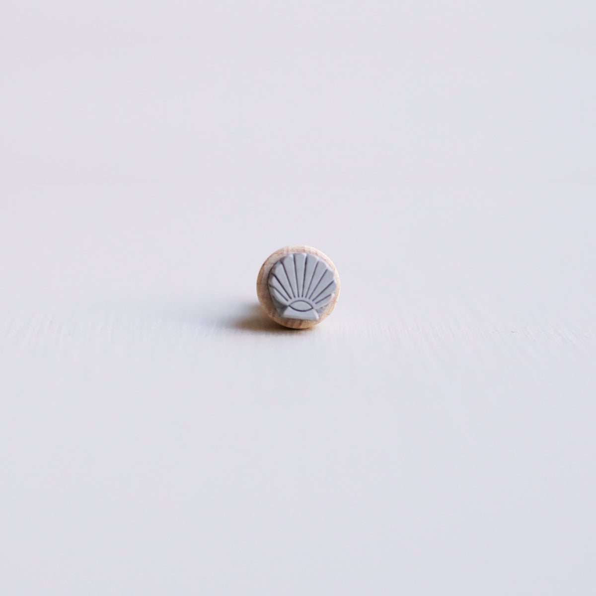 MINI RUBBER STAMP // SEASHELL