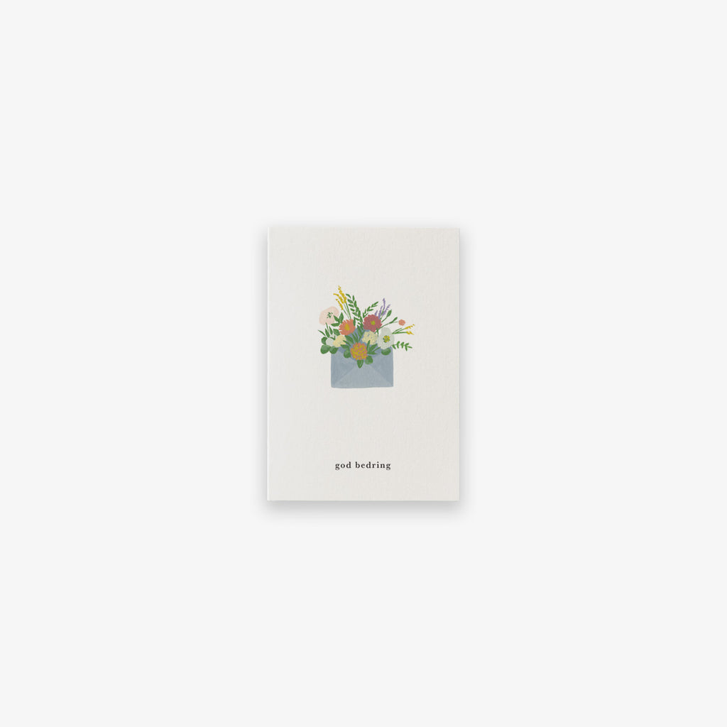 SMALL GREETING CARD // BLOMSTERKUVERT II (DANISH)
