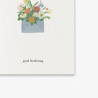 SMALL GREETING CARD // BLOMSTERKUVERT II (DANISH)