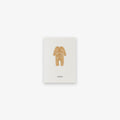 SMALL GREETING CARD // SPARKEDRAGT OKKER (DANISH)