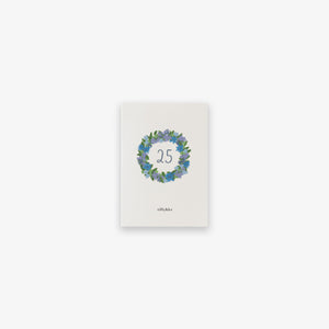 SMALL GREETING CARD // JUBILÆUMSKRANS (DANISH)
