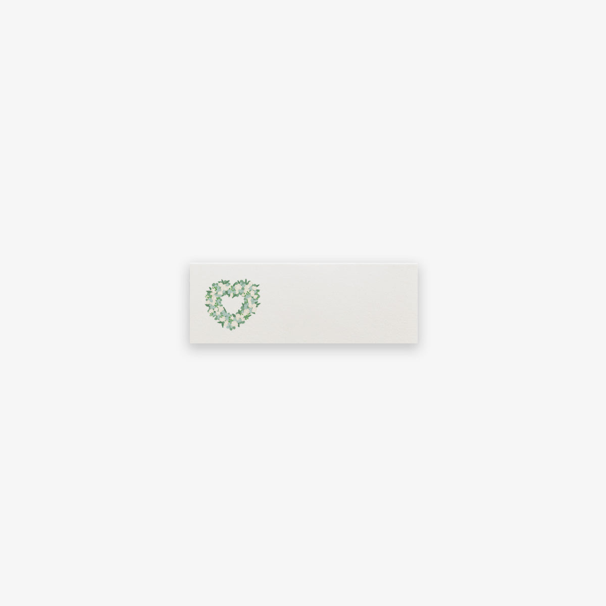 PLACE CARD SET OF 10 // FLOWER HEART