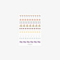 STICKERS // MINI CELEBRATION ICONS