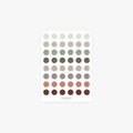 MINI DOT STICKERS // EARTH