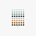 MINI DOT STICKERS // NATURE
