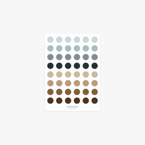 MINI DOT STICKERS // NATURE