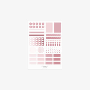 PLANLÆGNINGSKLISTERMÆRKER // ROSA
