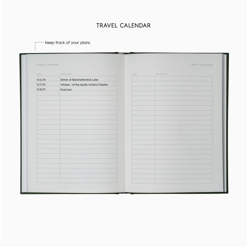 TRAVEL JOURNAL // REJSEDAGBOG