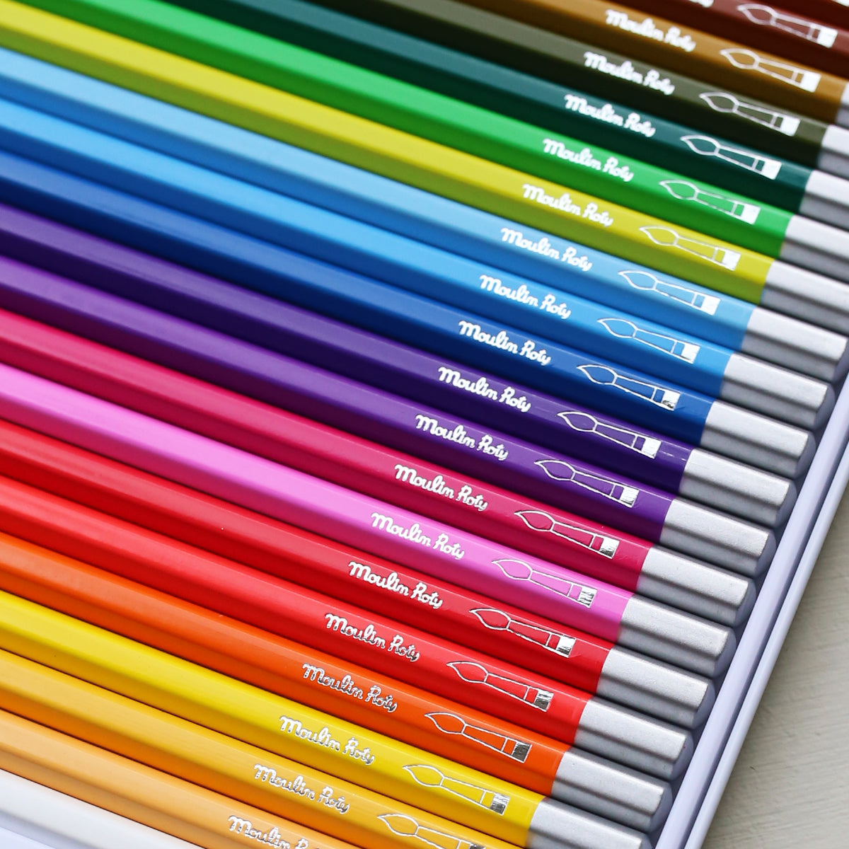 WATERCOLOURED PENCILS // SET OF 24 COLOURS